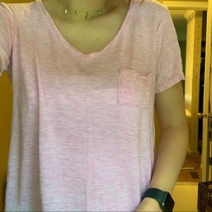 basic pink tee SIZE M